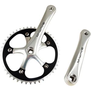 488934-single-track-crankset-aluminium-fixie-selection-selection-cgn-cycle-46d-l165-black-white-130x165-mm