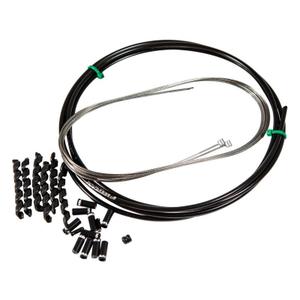 169732-transmission-for-seatpost-suspension-stainless-steel-cable-and-light-anti-compression-sheath-fibrax-black-one-size