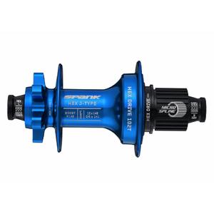 sp-hub-0017-blue-rear-hub-spank-hex-j-type-boost-r148-xd-hub-blue-one-size